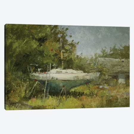 High And Dry Canvas Print #MYY14} by Mary Hubley Canvas Wall Art