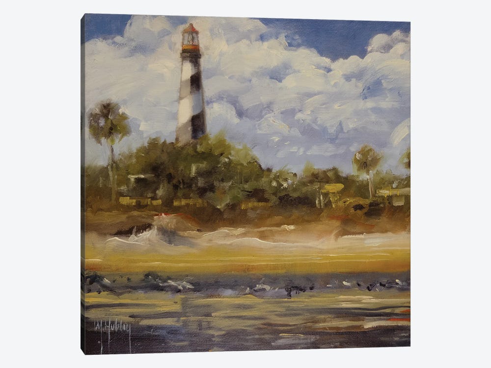 Lighthouse Whispers by Mary Hubley 1-piece Canvas Art