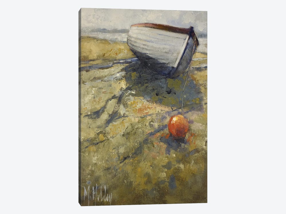 Low Tide Boat by Mary Hubley 1-piece Canvas Art Print