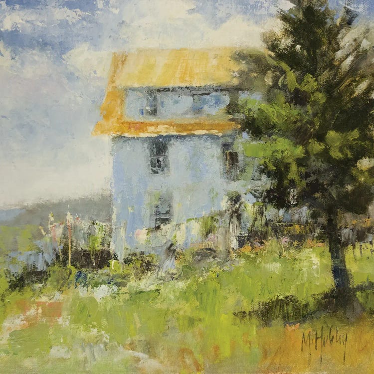 Monhegan View by Mary Hubley wall art