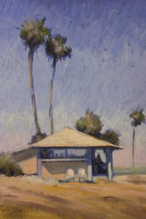 Sandy Oasis by Mary Hubley wall art