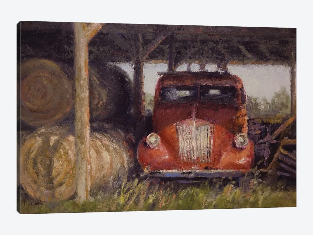 Barn Truck by Mary Hubley 1-piece Art Print