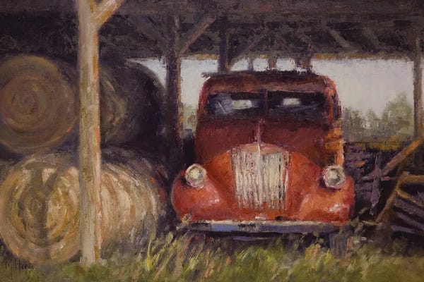 Mary Hubley: Barn Truck by Mary Hubley
