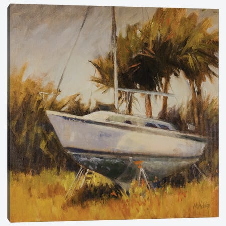 Drydock St. Augustine Canvas Print #MYY9} by Mary Hubley Canvas Print