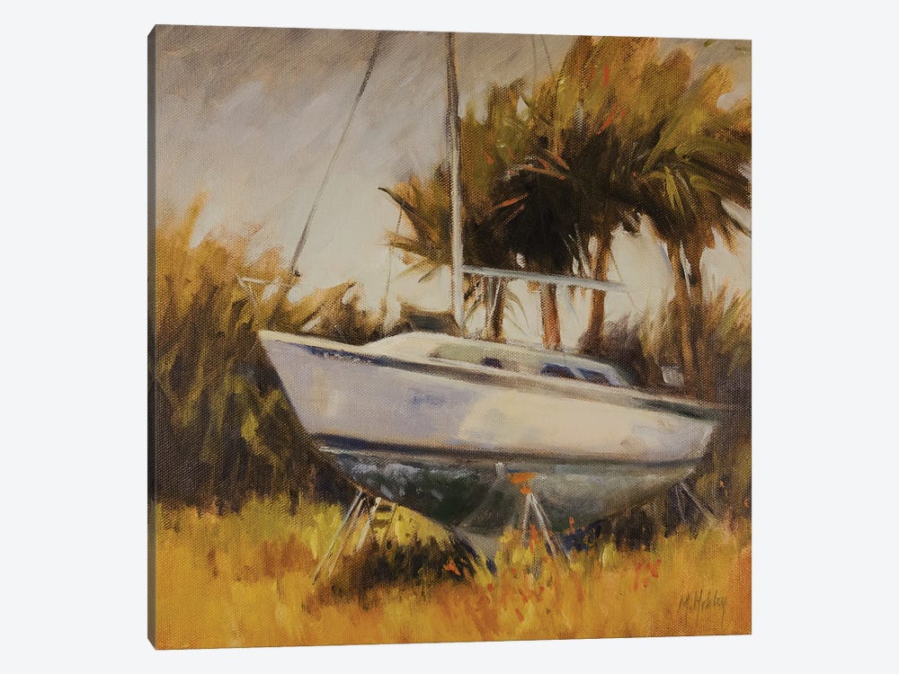 Drydock St. Augustine by Mary Hubley 1-piece Canvas Art Print