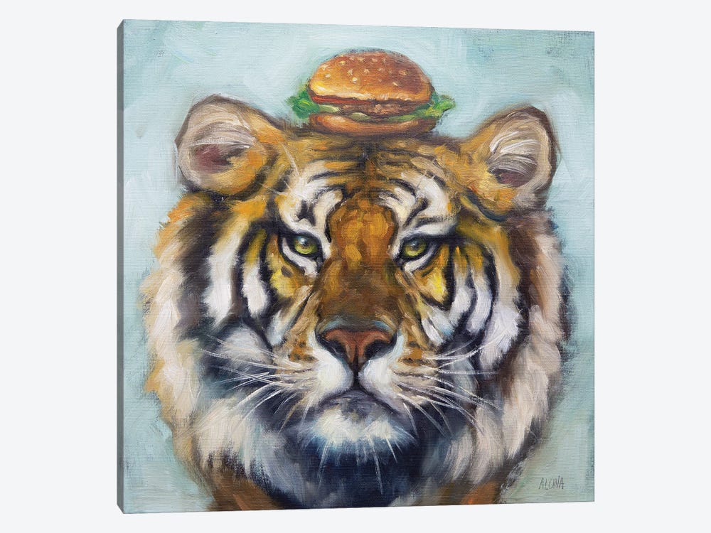 Burger Queen by Alona M 1-piece Canvas Print