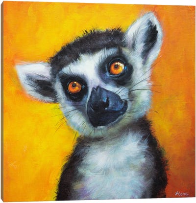 From Madagascar With Love Canvas Art Print - Emotive Animals