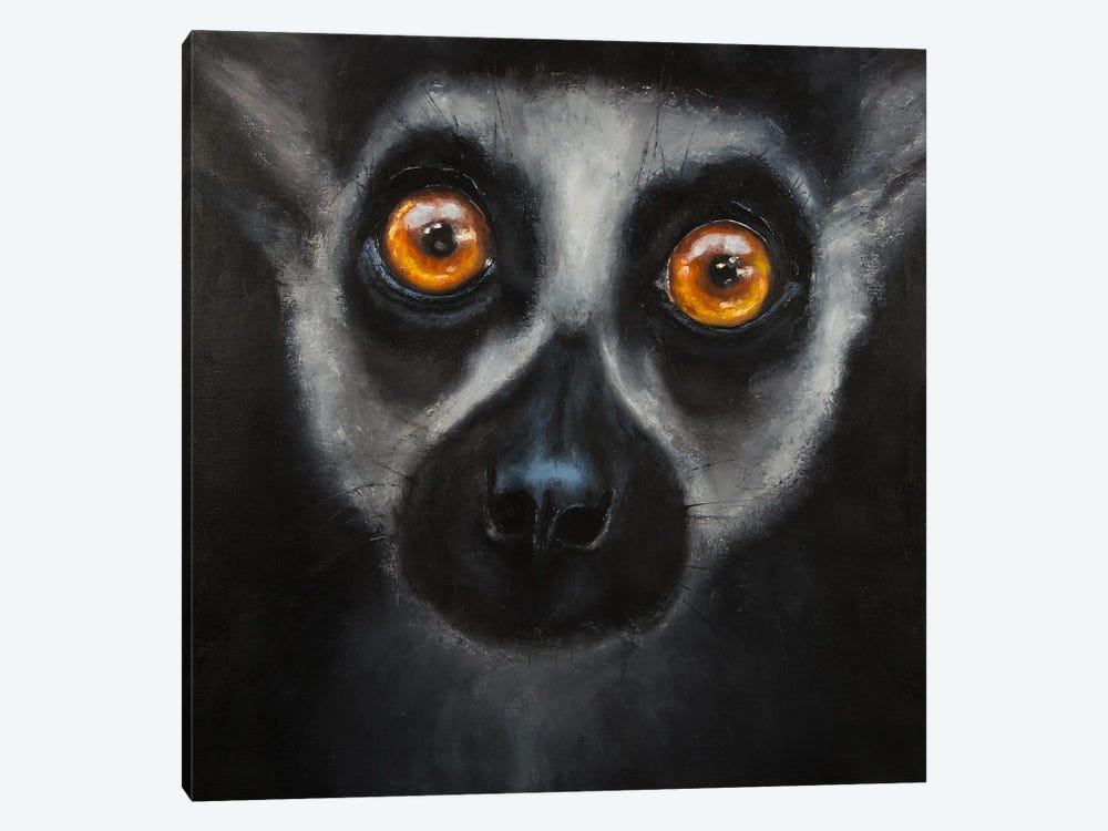Wild Lemur by Alona M 1-piece Art Print