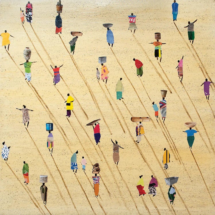 African Sellers by Marcos Zrihen wall art