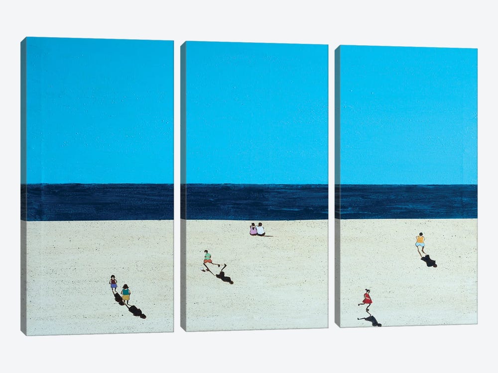 Summertime by Marcos Zrihen 3-piece Art Print