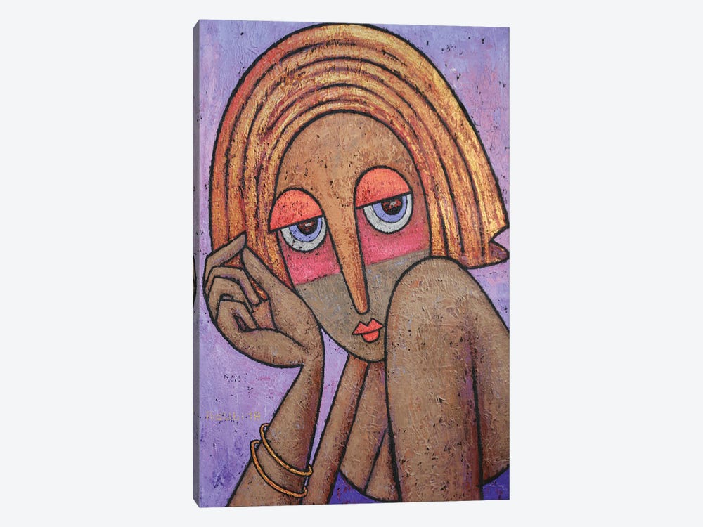 Waiting For You by Adubi Mydaz Makinde 1-piece Canvas Wall Art