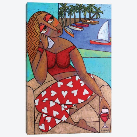 Another Day In Paradise Canvas Print #MZM1} by Adubi Mydaz Makinde Art Print