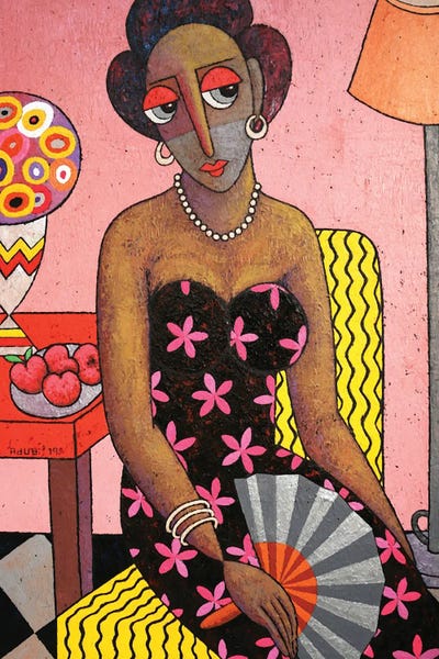 Dining Room: Adunni In A Regal Pose by Adubi Mydaz Makinde