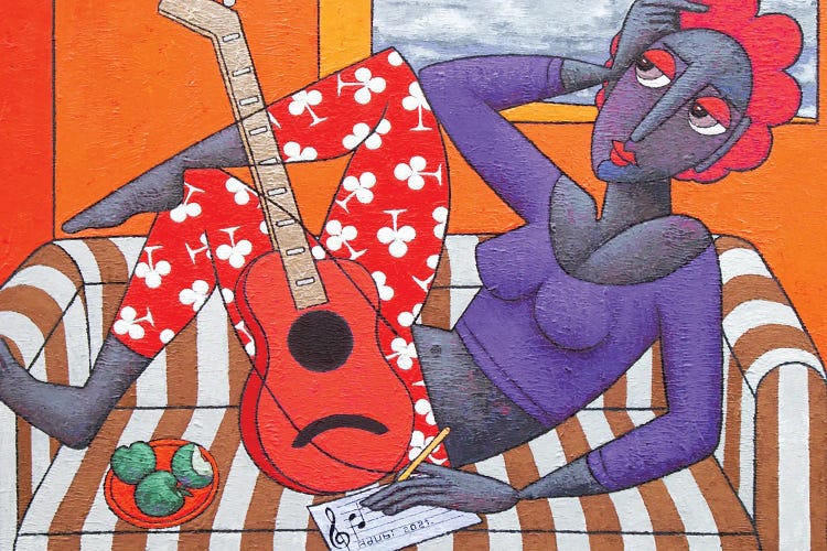 Musical by Adubi Mydaz Makinde wall art
