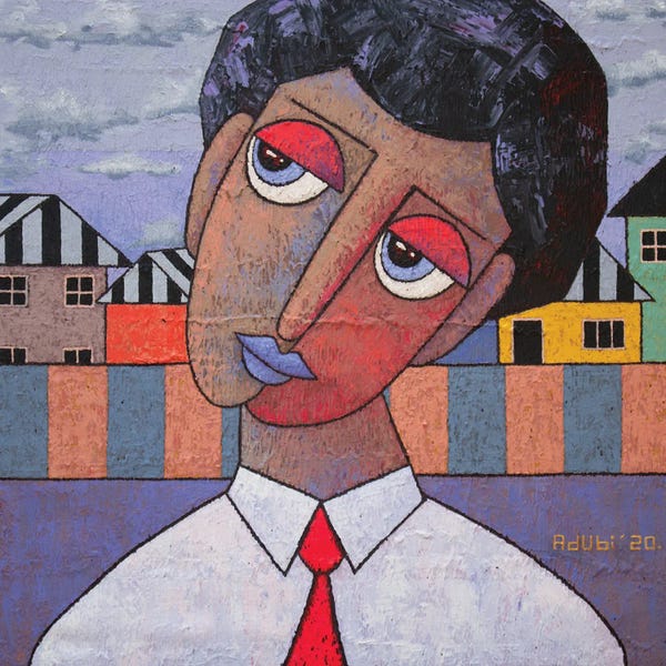 Contemporary Portraiture By Black Artists: I Have A Dream by Adubi Mydaz Makinde