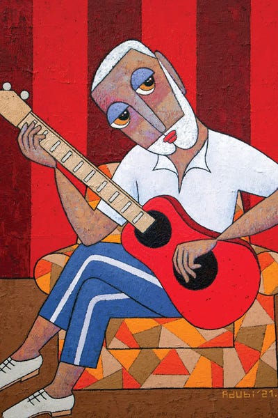 Adubi Mydaz Makinde: Guitar Man II by Adubi Mydaz Makinde
