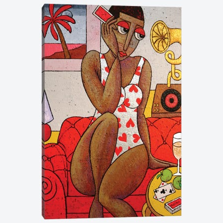 Table Of Cards Canvas Print #MZM4} by Adubi Mydaz Makinde Canvas Artwork