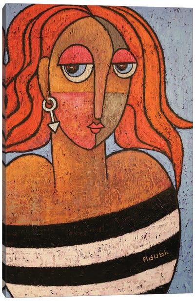 The Most Beautiful  Girl Canvas Art Print - All Things Picasso