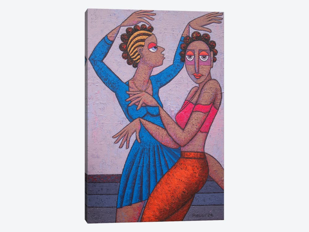 Fire Dance by Adubi Mydaz Makinde 1-piece Canvas Print