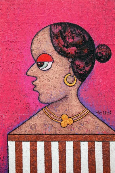 Stripes: Binary Woman by Adubi Mydaz Makinde