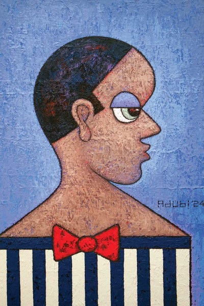 Stripes: Binary Man by Adubi Mydaz Makinde