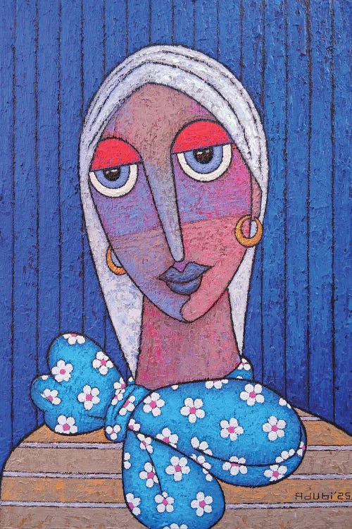 Amina In Stockholm by Adubi Mydaz Makinde canvas print