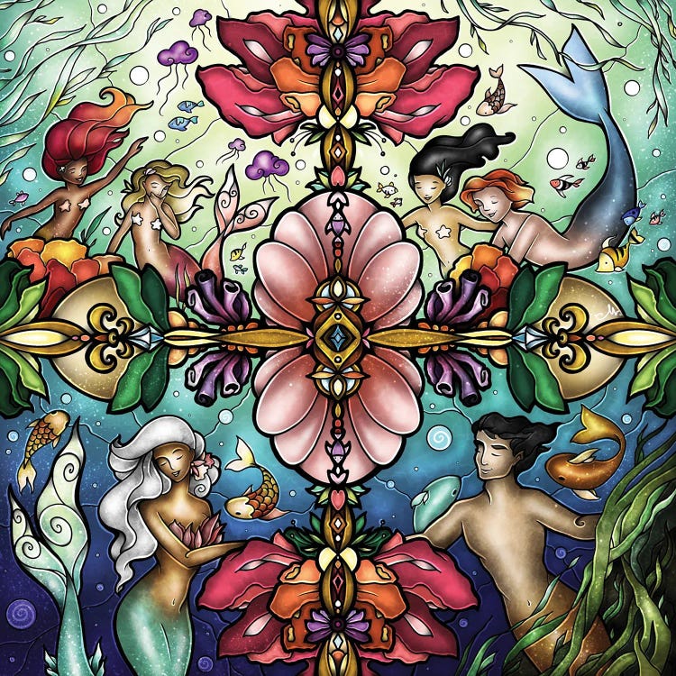 Matchmakers Maze by Mandie Manzano wall art