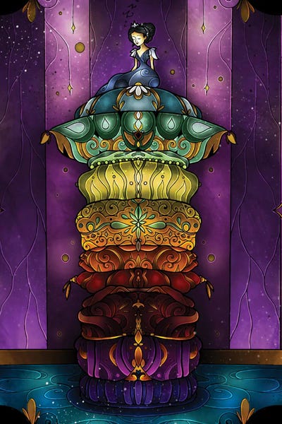 Princes & Princesses: Princess And The Pea by Mandie Manzano
