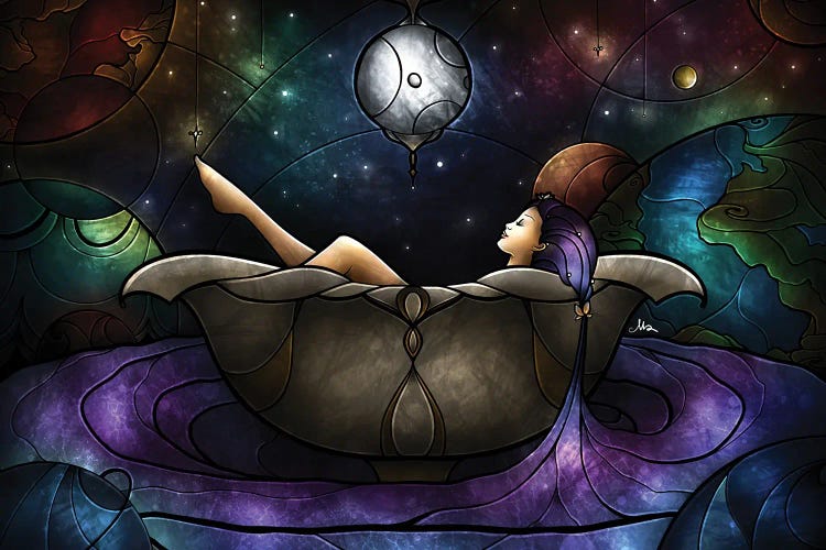 Worlds Away by Mandie Manzano wall art