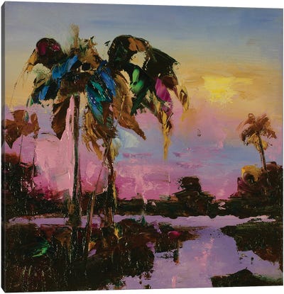 Miami Dream Canvas Art Print - Mariusz Piatkowski