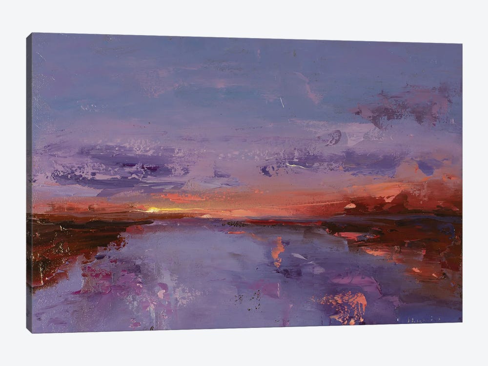 River Sunrise by Mariusz Piatkowski 1-piece Art Print