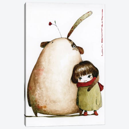 Sasha And Vilor From The Social Democratic Planet Of Marxei Canvas Print #MZR67} by Moozoriki Canvas Artwork