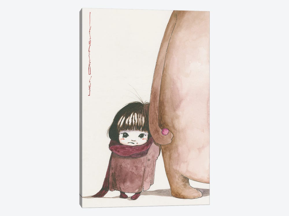 Sasha With Big Boba by Moozoriki 1-piece Art Print