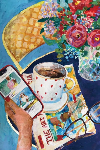 Simple Pleasures: News For Breakfast by Anastasia Mazur-Skrobova