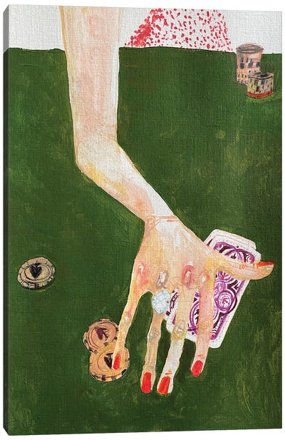 All In Canvas Art Print - Anastasia Mazur-Skrobova