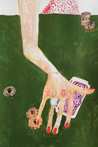 Unexpected Red: All In by Anastasia Mazur-Skrobova