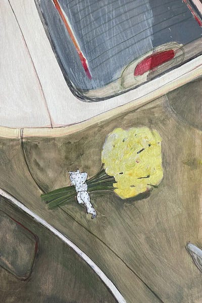 Anastasia Mazur-Skrobova: Yellow Bouquet by Anastasia Mazur-Skrobova