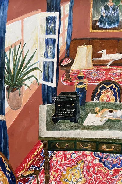 Typewriters: Home Office by Anastasia Mazur-Skrobova