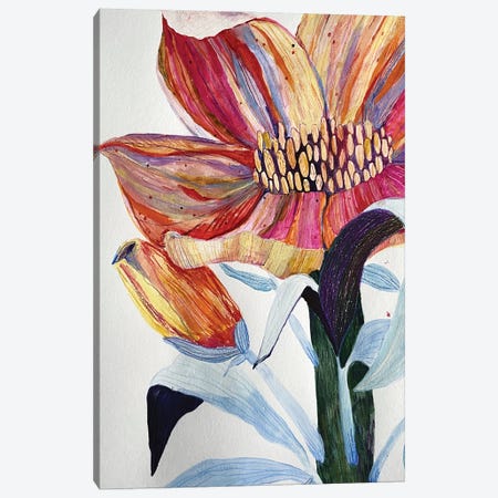 Flower Canvas Print #MZS23} by Anastasia Mazur-Skrobova Canvas Artwork