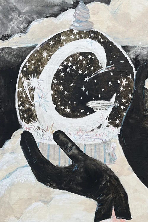 Magic Globe by Anastasia Mazur-Skrobova wall art