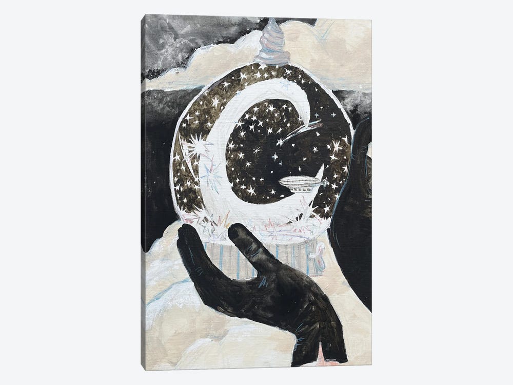 Magic Globe by Anastasia Mazur-Skrobova 1-piece Canvas Print