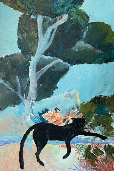 Purr Purr by Anastasia Mazur-Skrobova acrylic art print