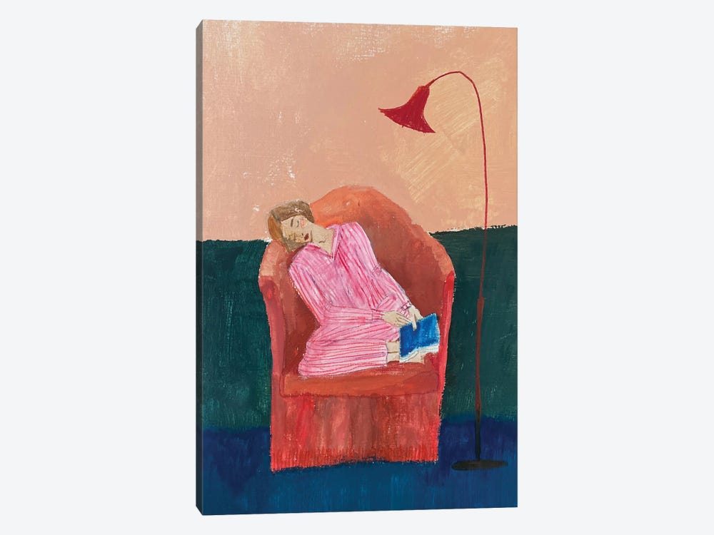 Night Reading by Anastasia Mazur-Skrobova 1-piece Art Print