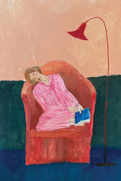 Complementary Colors: Night Reading by Anastasia Mazur-Skrobova