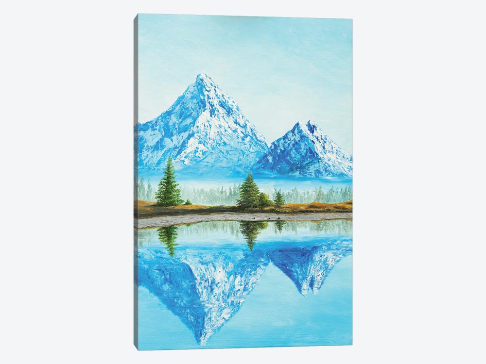 The Greatness Of The Mountains by Marina Zotova 1-piece Canvas Wall Art