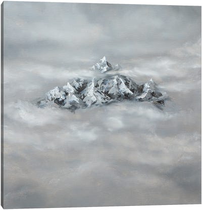 Through The Clouds Canvas Art Print - Marina Zotova