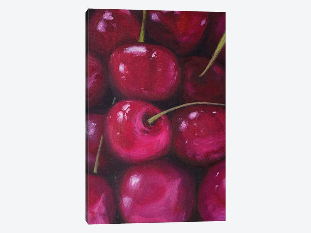 Juicy Cherries by Marina Zotova 1-piece Canvas Artwork