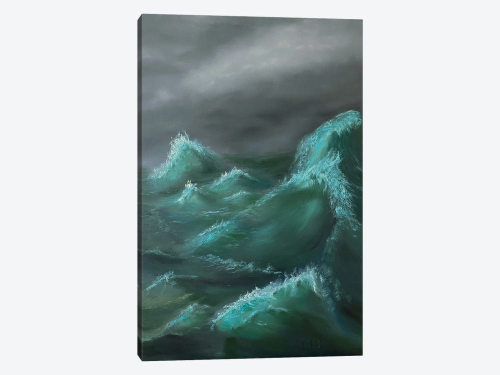 Wild Sea by Marina Zotova 1-piece Canvas Print