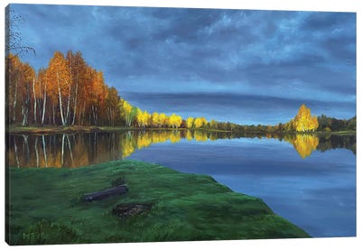 Breathe Of Autumn Canvas Art Print - Marina Zotova