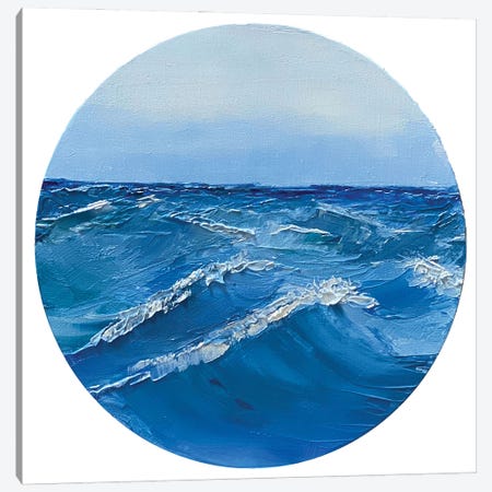 Ocean Mood Canvas Print #MZT68} by Marina Zotova Canvas Art Print
